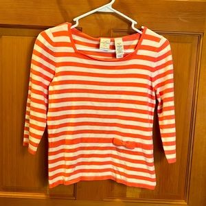 Womens Petite Medium 3/4 length shirt